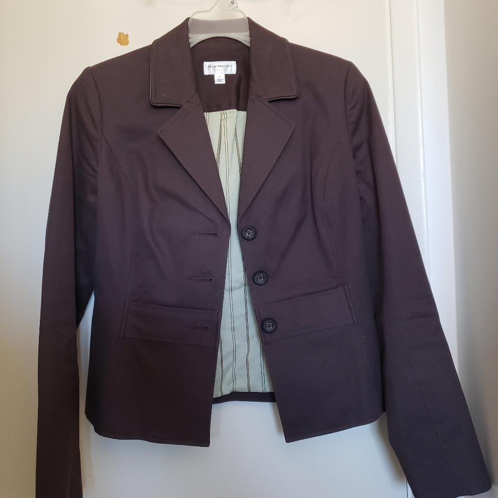 Brown blazer